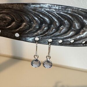 Elegant Silver Drop Earrings